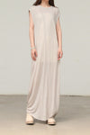 BORIS BIDJAN SABERIコットンノースリーブマキシドレスWDRESS4 F035
